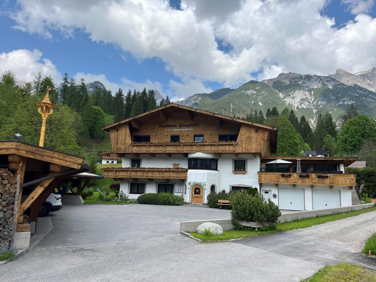 Ferienwohnung W7 Haus Ganghofer Leutasch Exterior foto