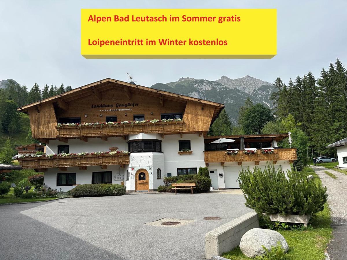 Ferienwohnung W7 Haus Ganghofer Leutasch Exterior foto