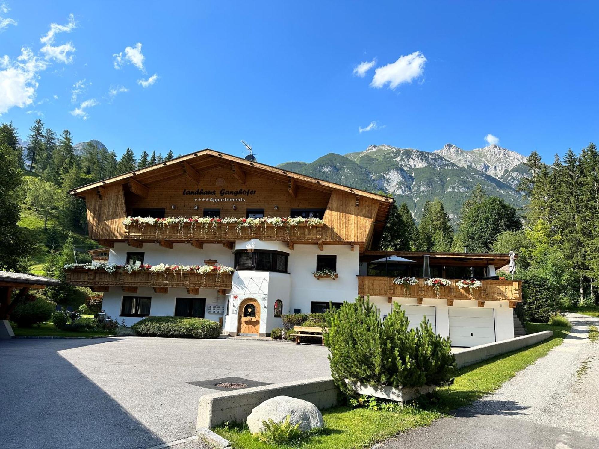 Ferienwohnung W7 Haus Ganghofer Leutasch Exterior foto